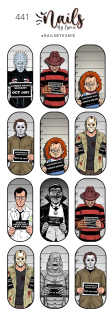 #441 Full Cover Halloween Decals