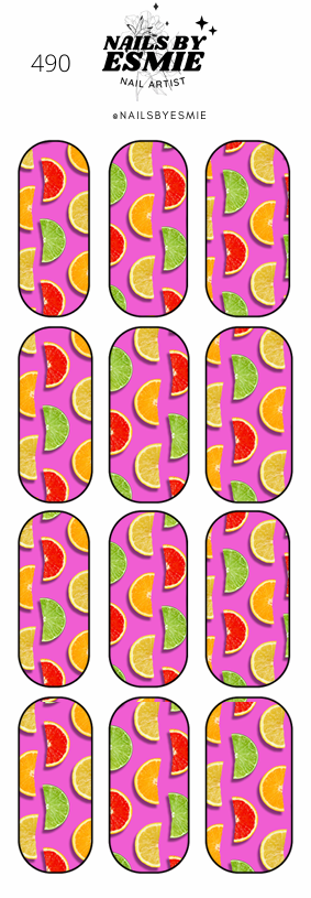 #490- Fruits