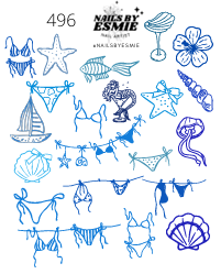 #496 - Coastal Doodles