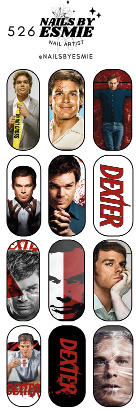 #526 - Dexter Full Cover Decals (Long)