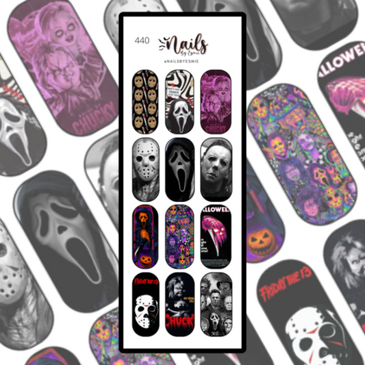 #440 Full Cover Halloween Decals