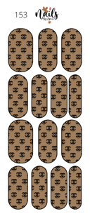 #153 Chanel Drip - Full Cover Decals
