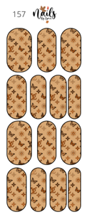 #157 LV Butterflies - Full Cover Decals