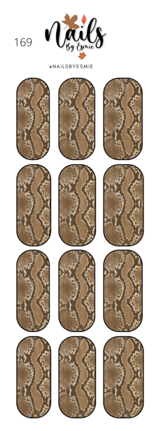 #169 Snakeskin - Full Cover Decals