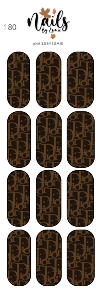 #180 Dior - Full Cover Decals
