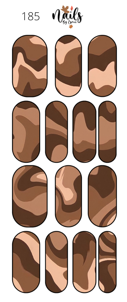 #185 Abstract - Full Cover Decals
