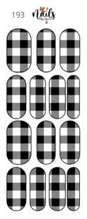 #193 Plaid - Full Cover Decals
