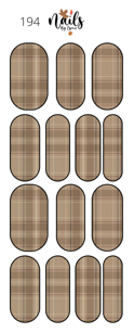 #194 Plaid - Full Cover Decals