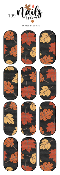 #199 Leaves - Full Cover Decals