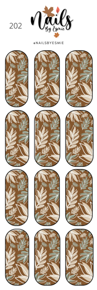 #202 Leaves - Full Cover Decals