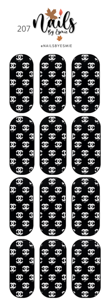 #207 Chanel Drip - Full Cover Decals
