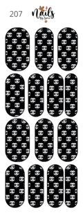 #207 Chanel Drip - Full Cover Decals