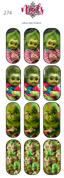 #274 Baby Grinch (Full Cover)
