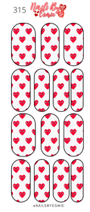 #315 Bape Heart - Full Cover Decals