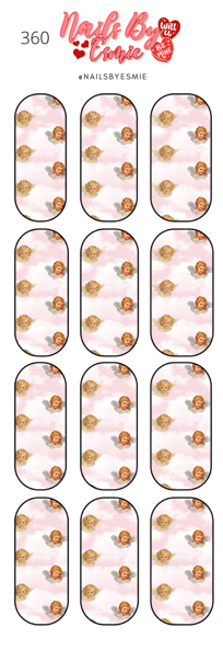 #360 Angels & Clouds - Full Cover Decals