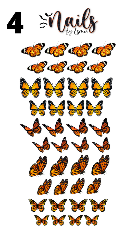 #4 Fall butterflies