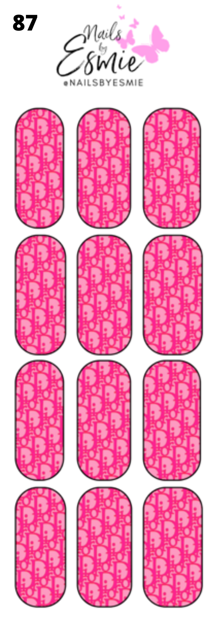 #87 Pink Dior