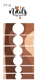 FT16 Abstract - French Tip Decals