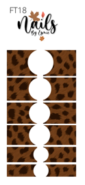 FT18 Leopard - French Tip Decals