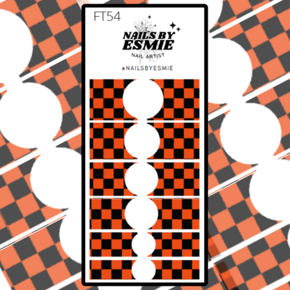 FT54 Checkered - French Tip Decals