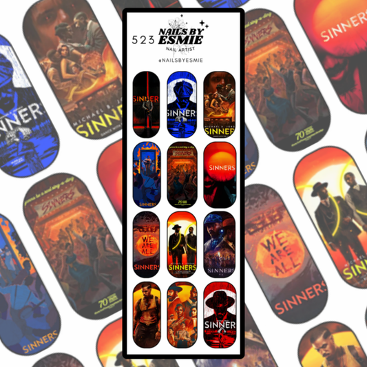 #523 - Sinners Full Cover Decals (Long)