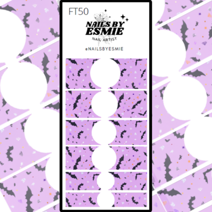 FT50 Bats - French Tip Decals