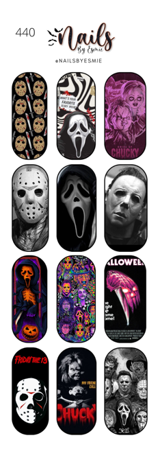 #440 Full Cover Halloween Decals