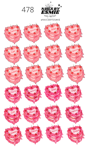 #478 - Zodiac Birthday Cakes