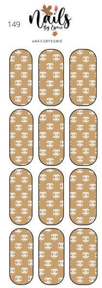 #149 Chanel Drip  - Full Cover Decals