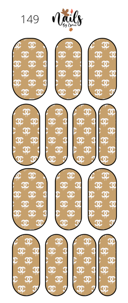 #149 Chanel Drip  - Full Cover Decals