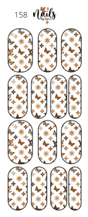 #158 LV Butterflies - Full Cover Decals