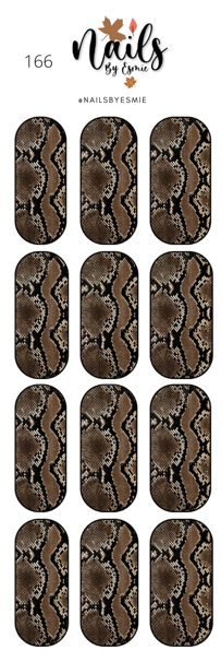 #166 Snakeskin - Full Cover Decals