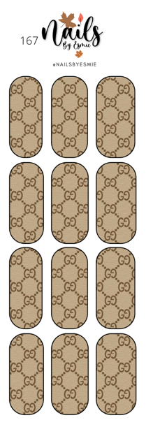 #167 Gucci - Full Cover Decals