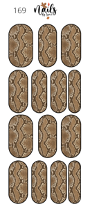 #169 Snakeskin - Full Cover Decals