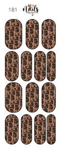 #181 Dior - Full Cover Decals