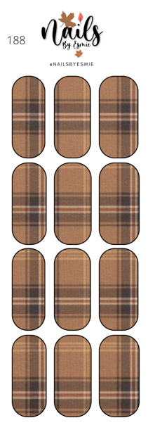 #188 Plaid - Full Cover Decals