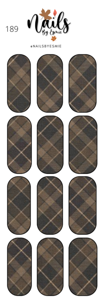 #189 Plaid - Full Cover Decals