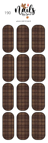 #190 Plaid - Full Cover Decals