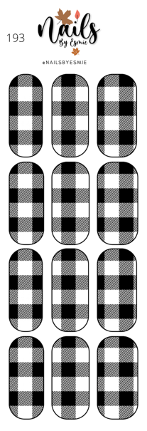 #193 Plaid - Full Cover Decals