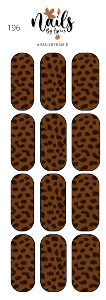 #196 Leopard - Full Cover Decals