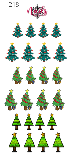 #218 Christmas Trees