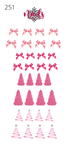 #251 Pink Christmas Mix