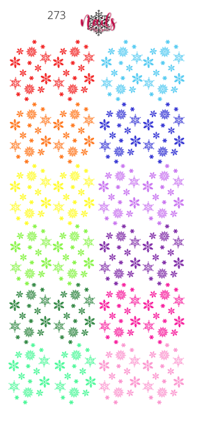 #273 Snowflakes Mix