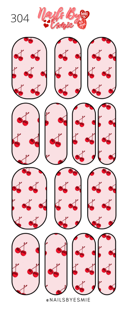 #304 Cherries - Full Cover Decals