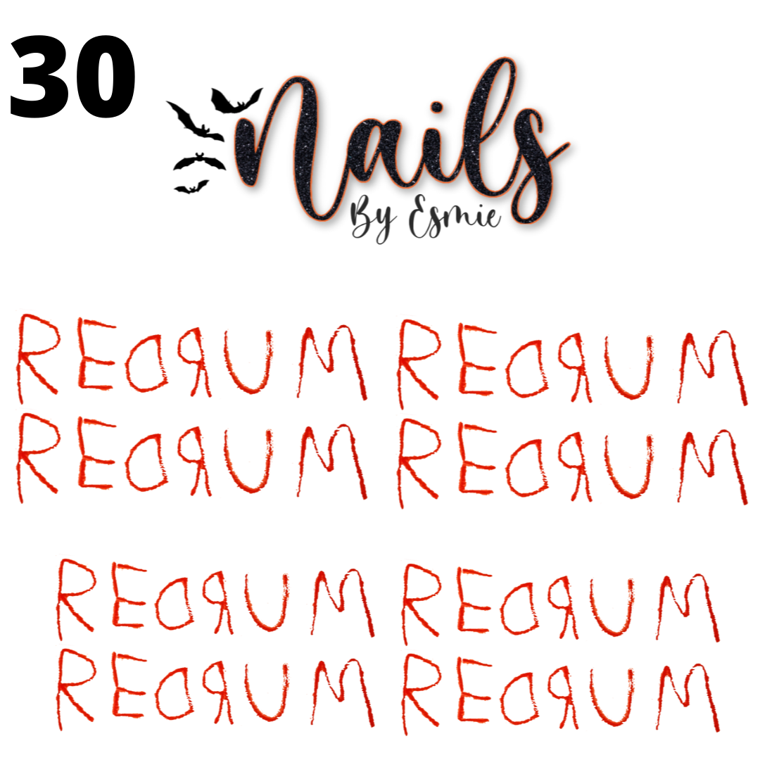 #30 REDRUM