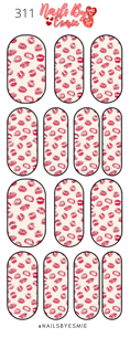 #311 Red Lips - Full Cover Decals