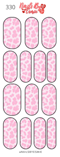 #330 Pink Leopard - Full Cover Decals