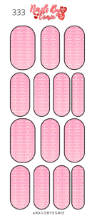 #333 Pink Chanel - Full Cover Decals