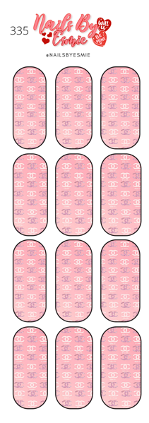 #335 Pink Chanel - Full Cover Decals