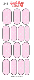 #343 Baby Pink LV - Full Cover Decals